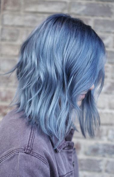 kỹ thuật nhuộm màu khói xanh - Canh Hair